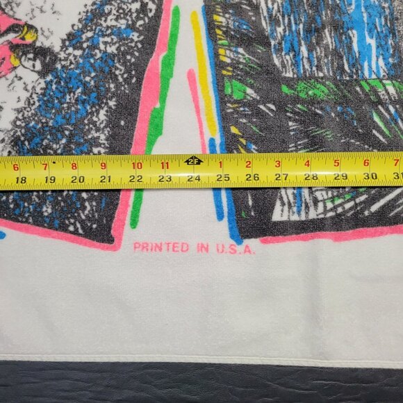 1978 Garfield The Cat Big Kahuna Beach Bath Towel Surf Cartoon‎ Vtg - Picture 10 of 16